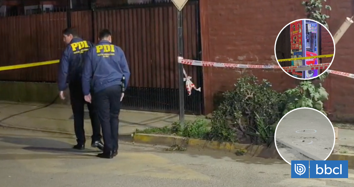 Delincuente balea a carabinero (r) tras concretar asalto a su minimarket en Maipú: lo hirió en el ojo