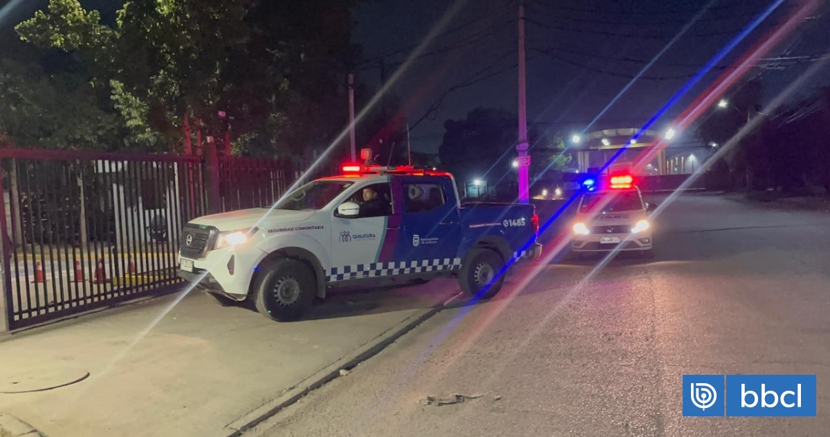 Con intercambio de disparos entre ladrones y carabineros termina robo a bodegas en Quilicura