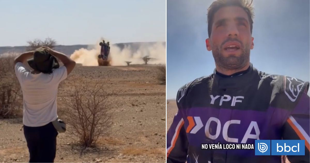 El impresionante accidente de Kevin Benavides en Marruecos: tres vueltas en el aire y salió ileso