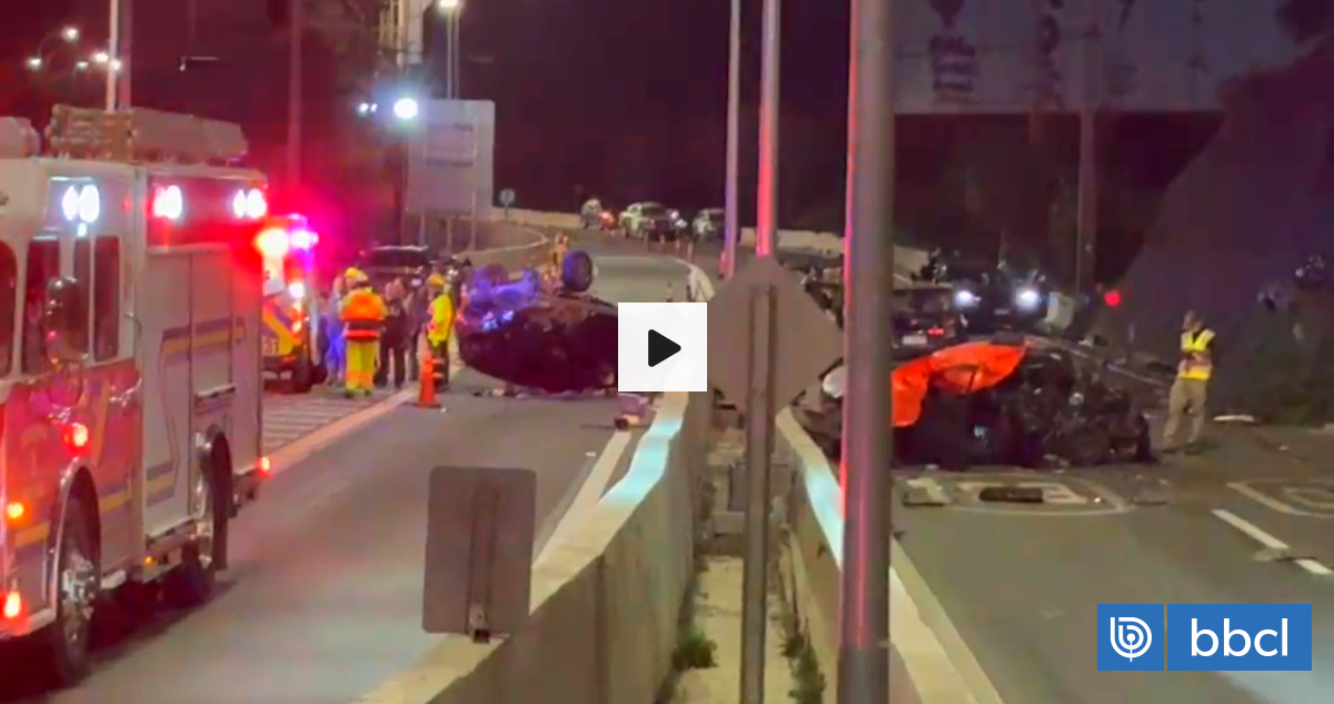 Víctima fatal de colisión múltiple en bajada La Pirámide es un hombre de entre 55 y 65 años