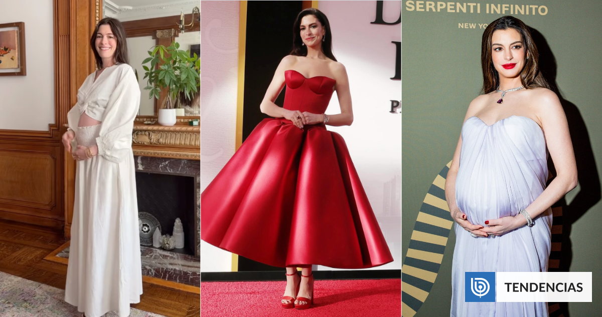 5 películas, un bebé y desmentir rumores: el intenso año de Anne Hathaway antes de su pausa pública