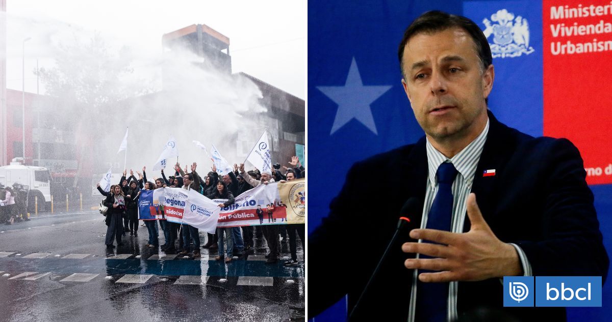Por "injustificada violencia policial": Confech y CUT piden reunión con Codina tras marcha en Santiago