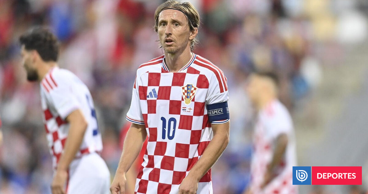"Me siento avergonzado": Luka Modric apoyó a plantel actual y lamentó derrota histórica de Croacia