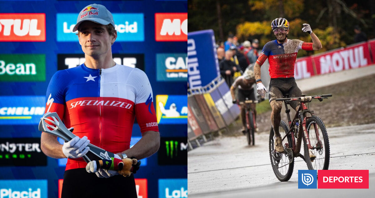 Martín Vidaurre logró su tercer podio al hilo en Circuito Mundial: ganó bronce en distancia olímpica