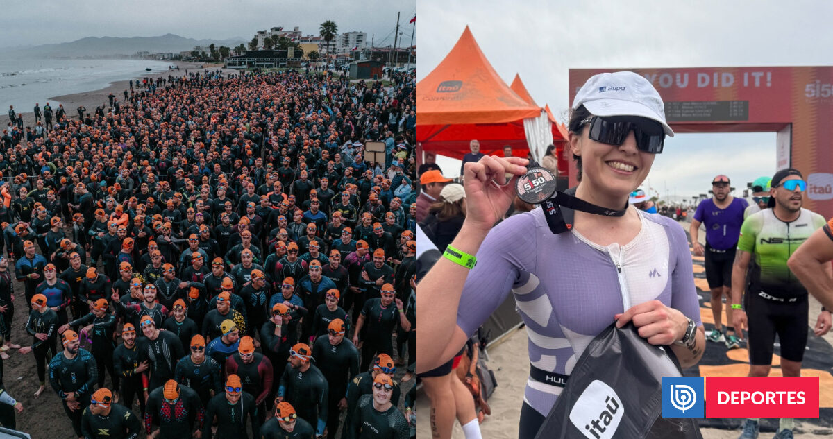 Triatlón de distancia olímpica en Coquimbo culminó con una chilena y un paraguayo como ganadores