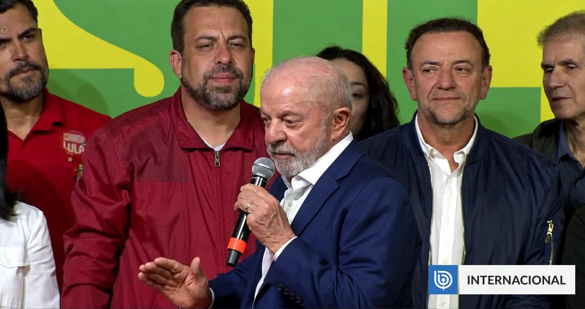 Lula reconoce mal resultado en elección en Brasil: "Estaba convencido de ganar en primera vuelta"