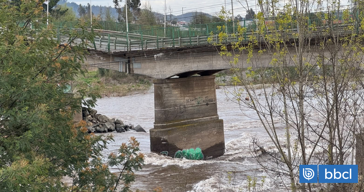 Anuncian medidas de mitigación tras colapso de puente Arturo Alessandri Palma en Lautaro