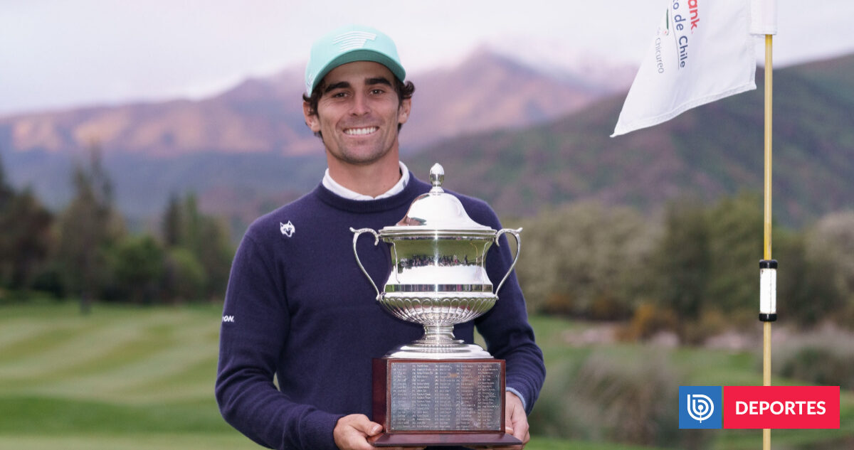 Joaquín Niemann ganó por primera vez el Abierto de Chile: golfista nacional sumó tercer título del año