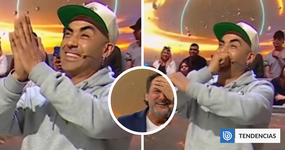 "Que no llegue a la casa": concursante de 'Ahora Caigo' confundió el nombre de su polola en vivo