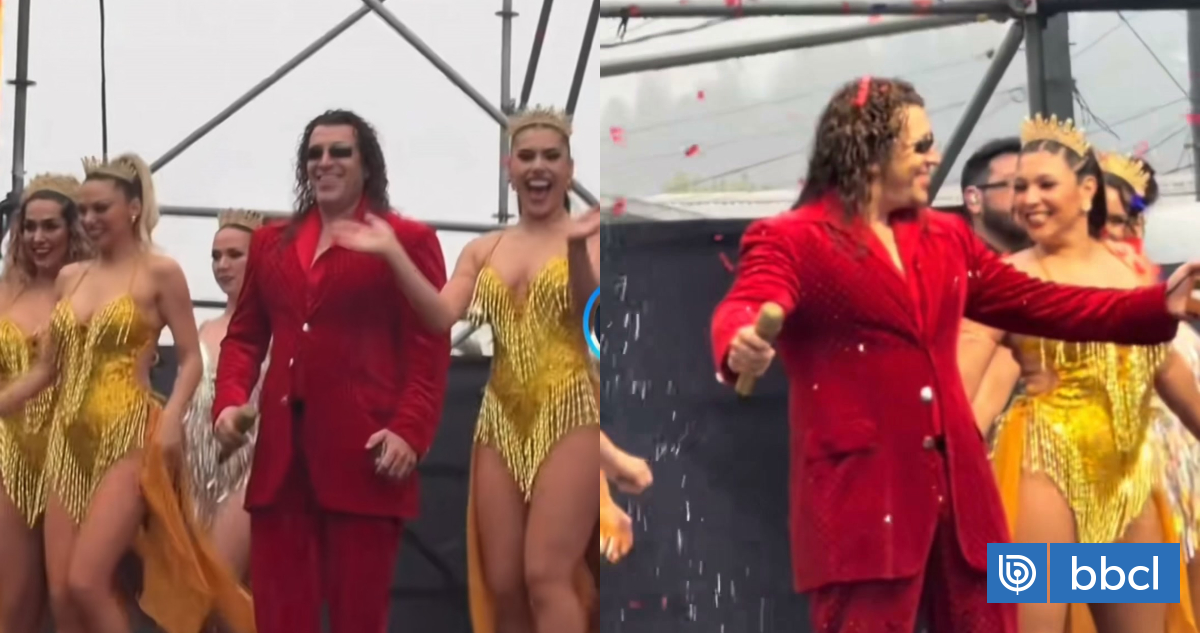 Pese a la lluvia: Leo Rey sorprendió a penquistas y repitió mensaje a 'Alexítico'