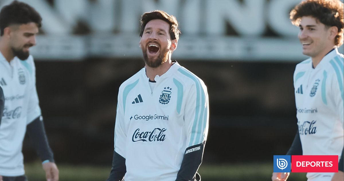 Se acerca el adiós: Lionel Messi vivió su último entrenamiento con la selección argentina