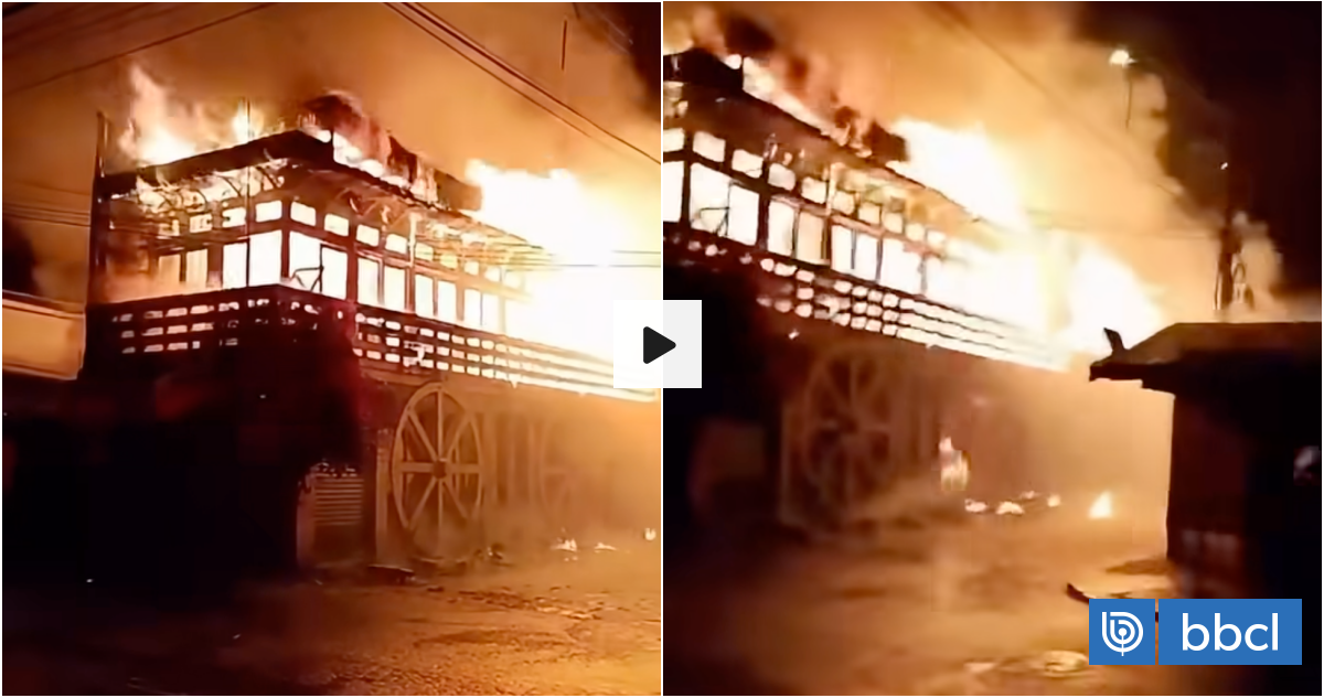 Incendio destruyó viviendas, locales y un conocido restaurante en pleno centro de Pomaire