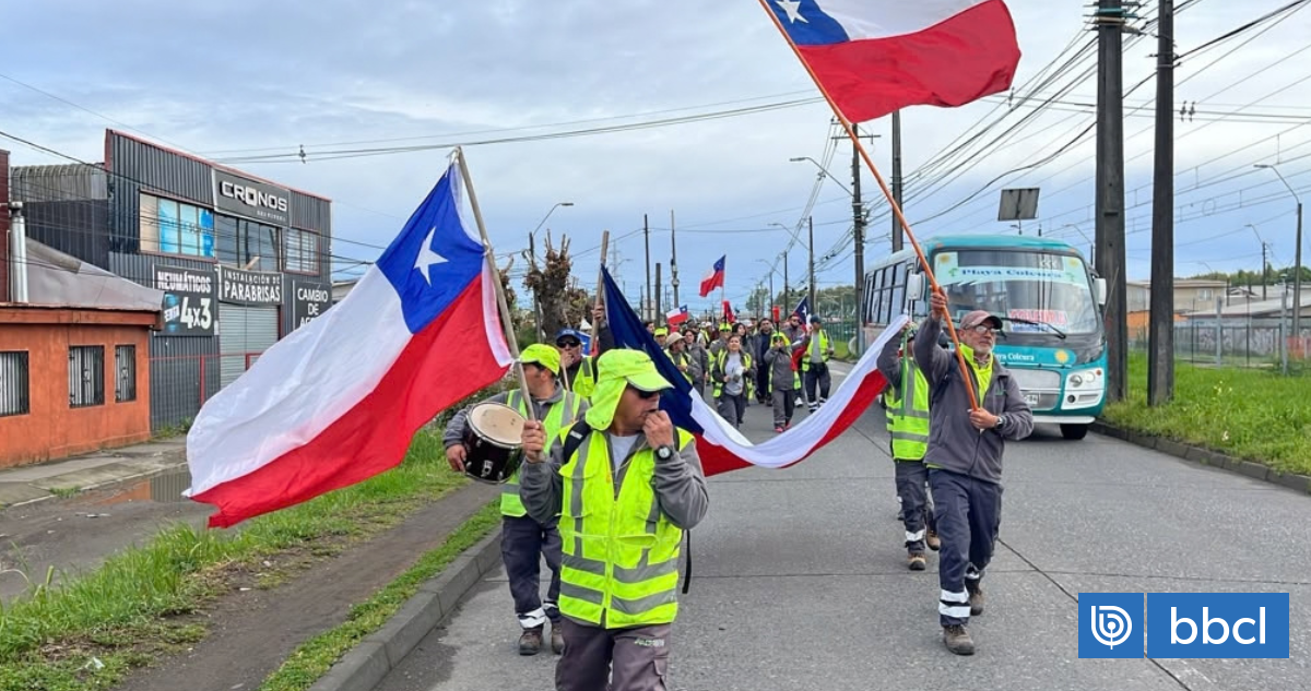 Coronel: recolectores de basura marchan por incertidumbre laboral y deuda de finiquitos de Solo Verde