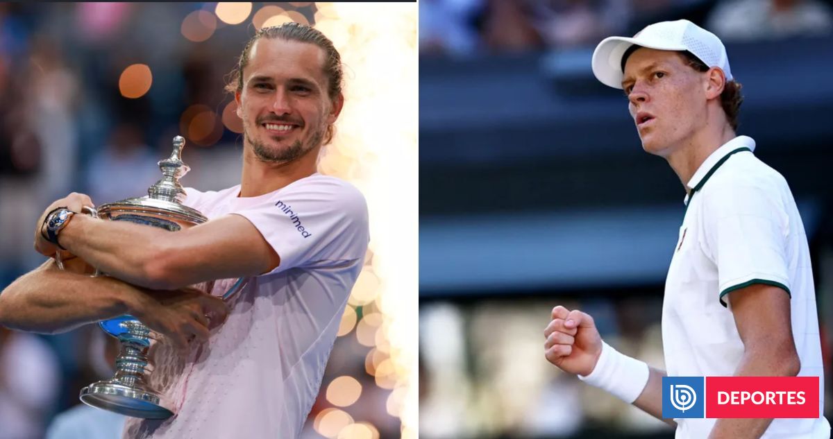 Remezón en el tenis mundial: Zverev llegará a la cima del ranking ATP tras sorpresiva baja de Sinner