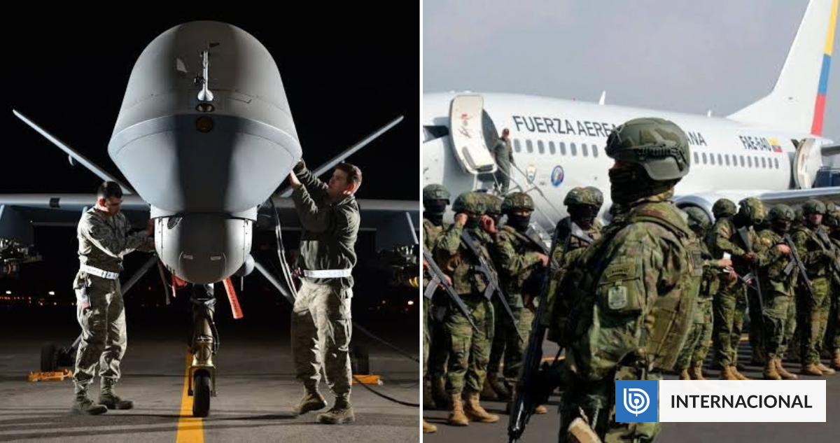 EEUU envía drones militares a Sudamérica para intensificar ataques a carteles y presuntas narcolanchas