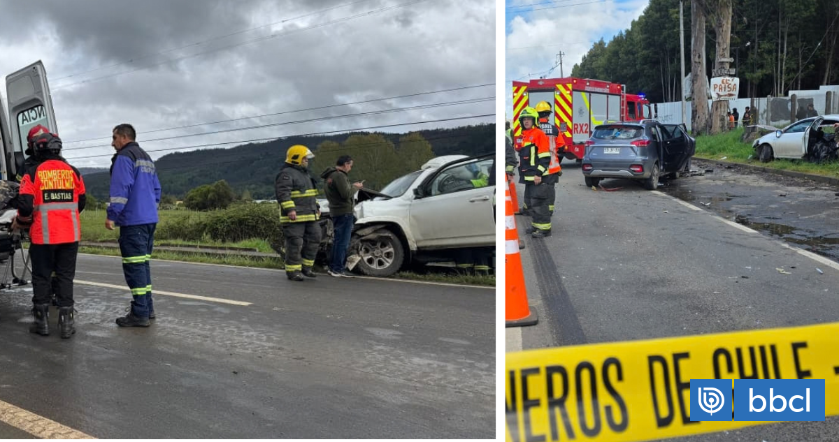 Revelan que mujer fallecida en Cañete era esposa de comisario PDI que tuvo accidente minutos antes