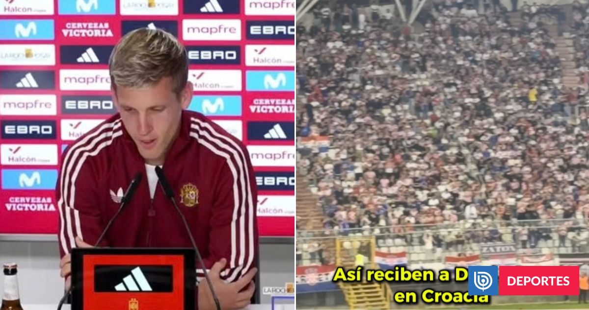 La notable ovación al español Dani Olmo de los hinchas de Croacia: crack dona de su salario a Vukovar