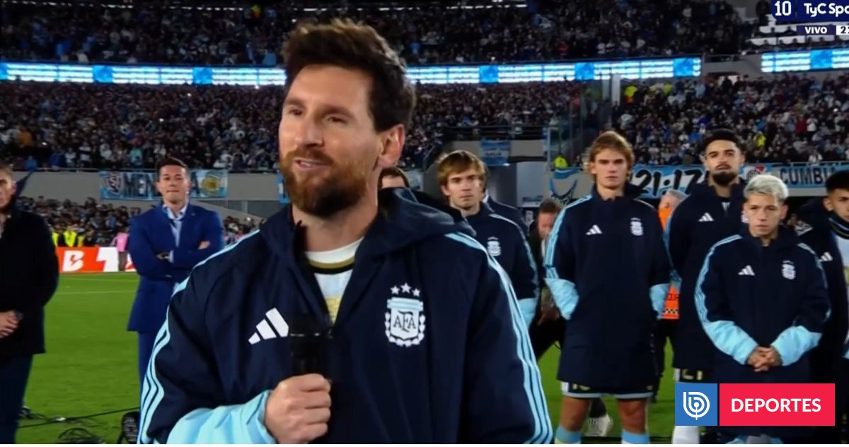 Messi se despidió de selección de Argentina jurando amor eterno: "Me gustaría venir toda la vida"