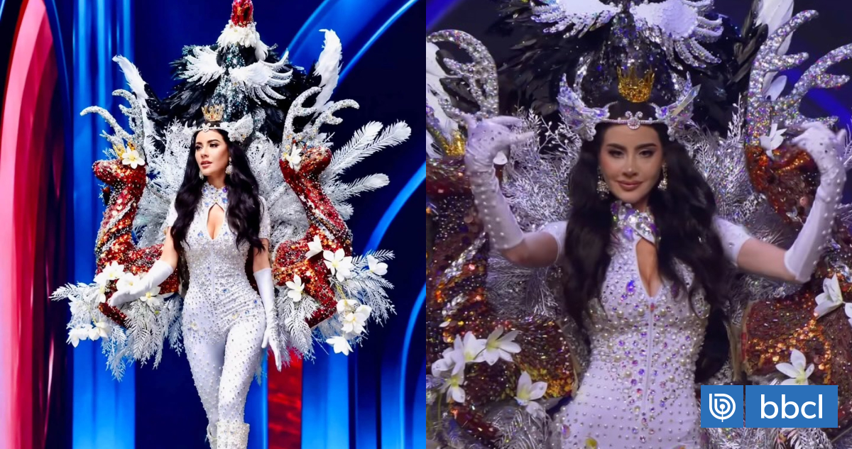 Ignacia Michelson sorprendió con su desfile de traje típico en Miss Grand International