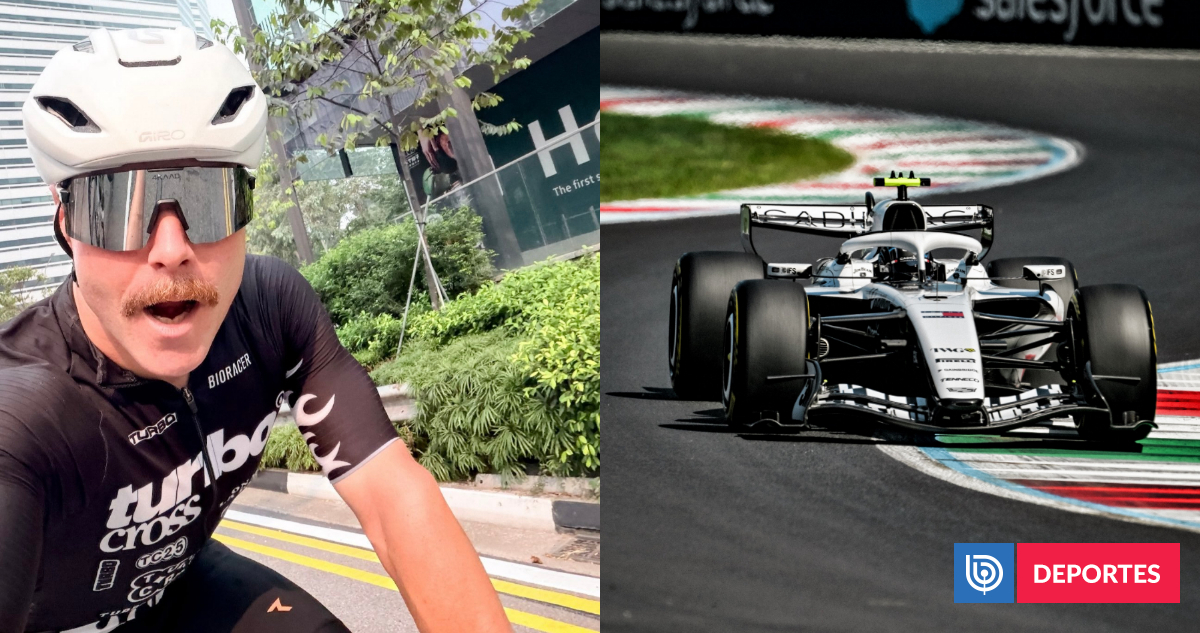 La particular hazaña de Valtteri Bottas previo a GP de Singapur: piloto viajó 420 km en bicicleta