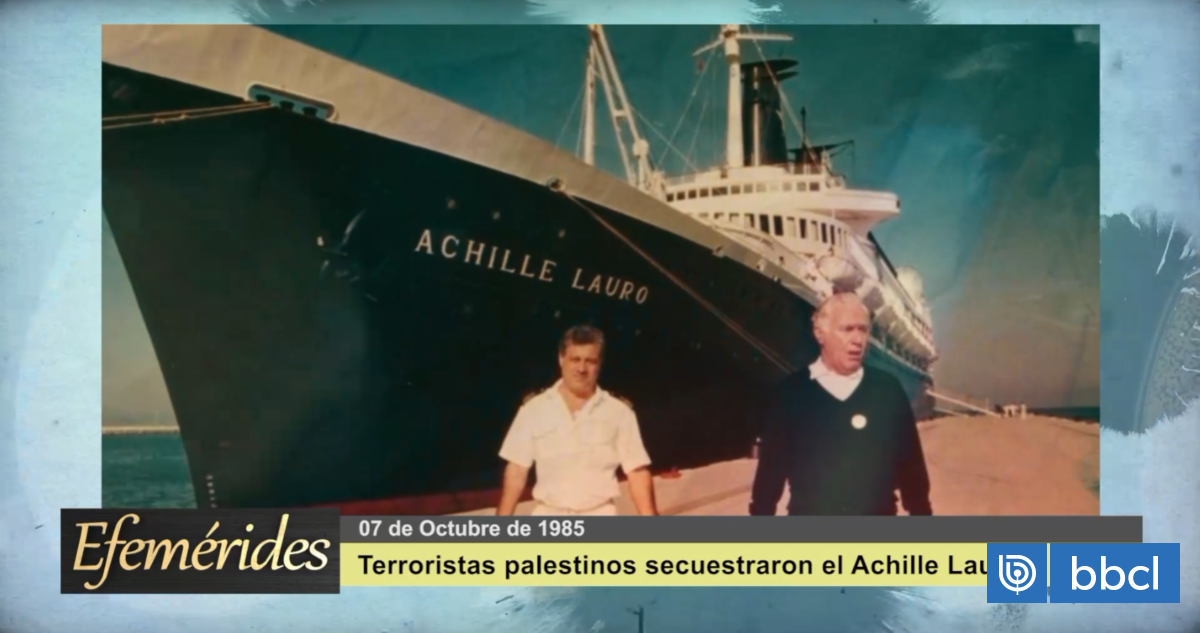 Efemérides 07 de octubre de 1985: terroristas palestinos secuestraron el Achille Lauro