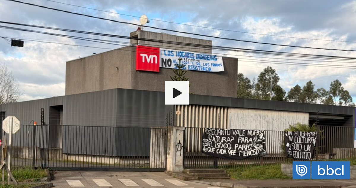 Estudiantes mapuches se toman edificios de la Junaeb y TVN en La Araucanía