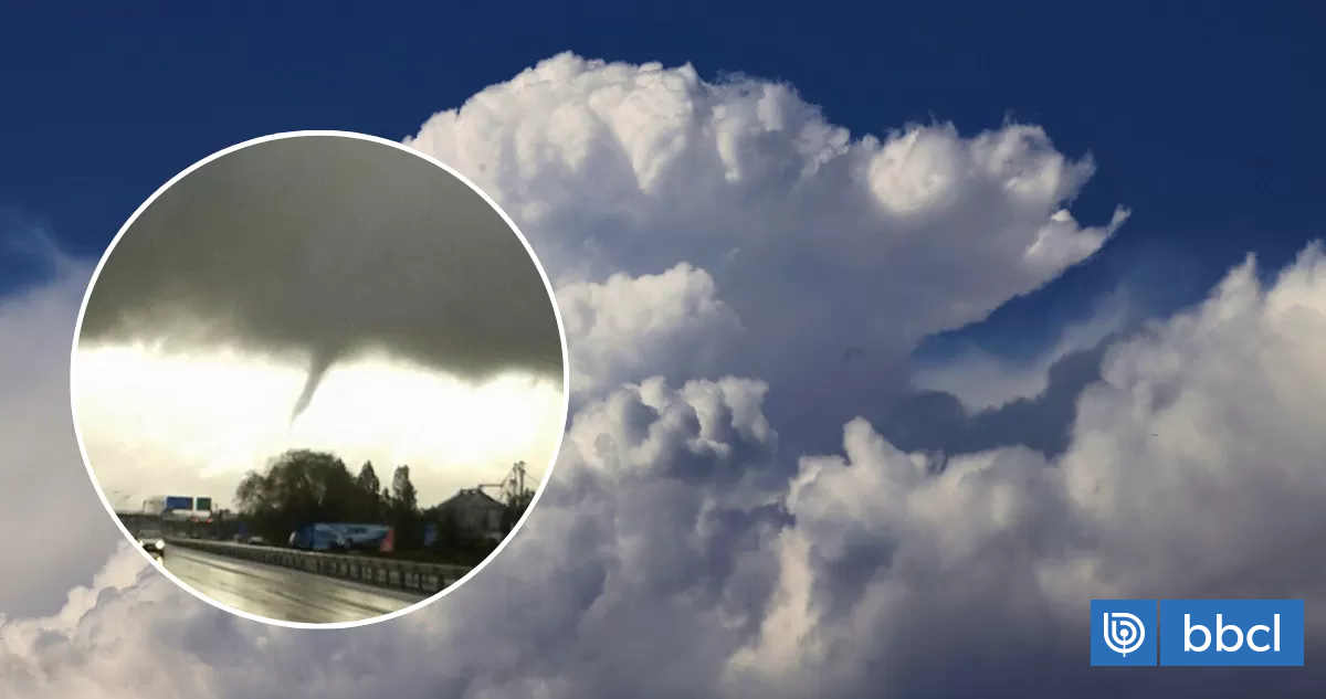 Pronostican probables nubes convectivas asociadas a trombas marinas para 5 regiones ¿Qué significa?