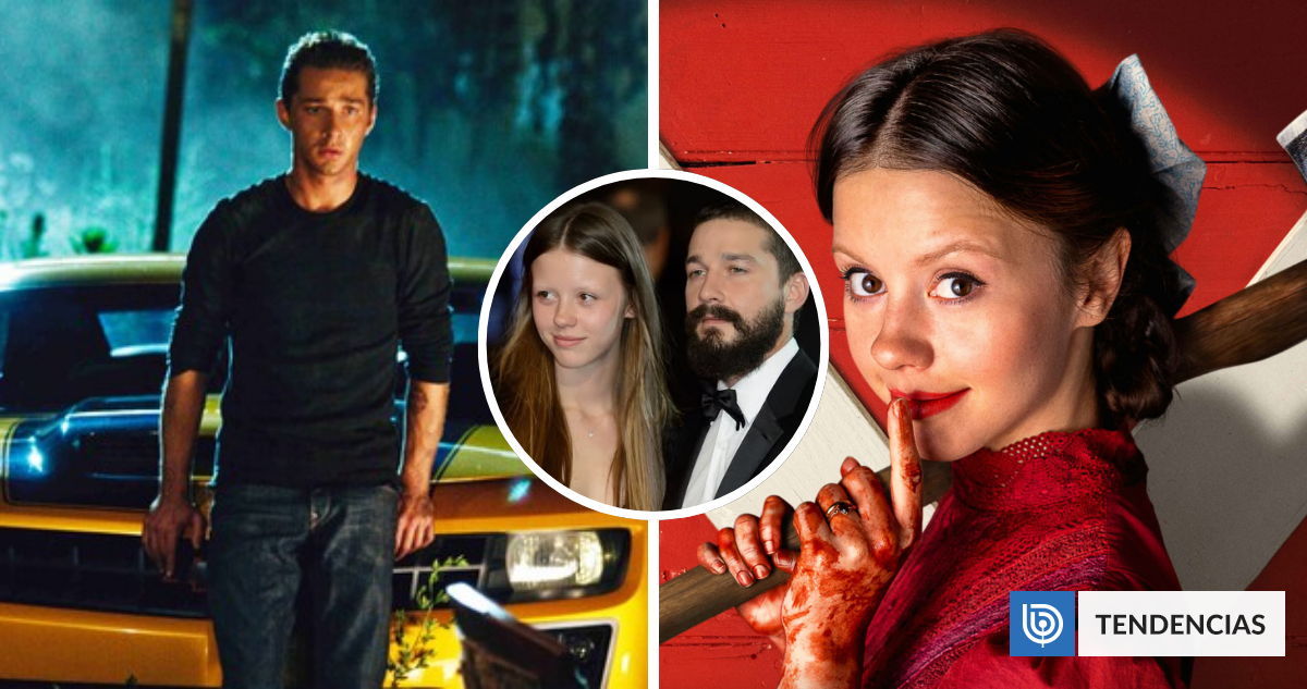 Mia Goth le pide el divorcio a Shia LaBeouf tras 10 años juntos y exige custodia exclusiva de su hija