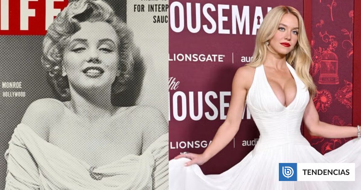 Estudio genealógico confirma que Sydney Sweeney es pariente de Marilyn Monroe