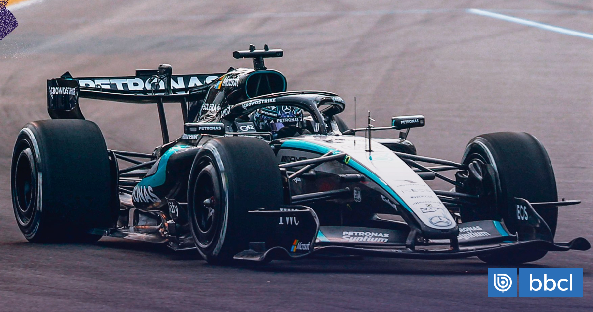 Russell voló en el primer y único libre del GP de Singapur en Fórmula 1: Leclerc y Norris le siguieron
