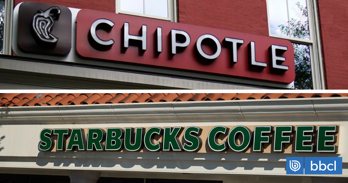 Sería la mayor fusión del sector: Starbucks analizaría comprar la cadena de comida mexicana Chipotle