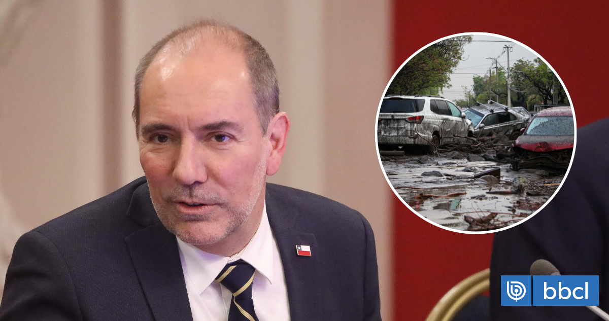 "Fue la gota que rebasó el vaso": biministro De Grange apunta a intensas lluvias como causa de aluvión