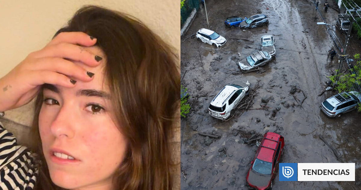 "Poca empatía": El descargo de Milagros Zabaleta por comentarios tras aluvión en Las Condes