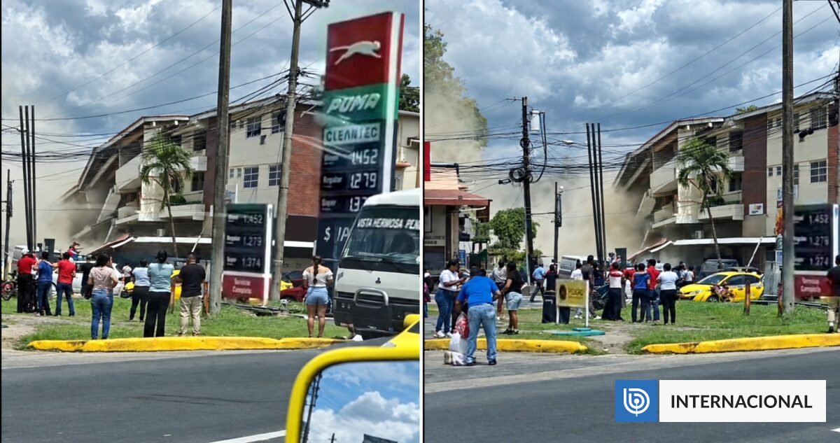 VIDEO | Reportan colapso de hotel en Ciudad de Panamá tras sismo 7,7