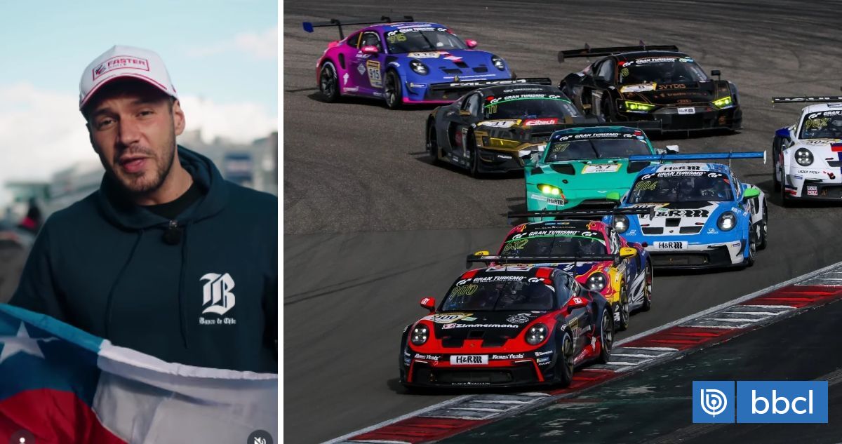 Chileno gritó campeón en el mítico Nürburgring: Benjamín Hites se coronó en la Porsche Endurance GT3