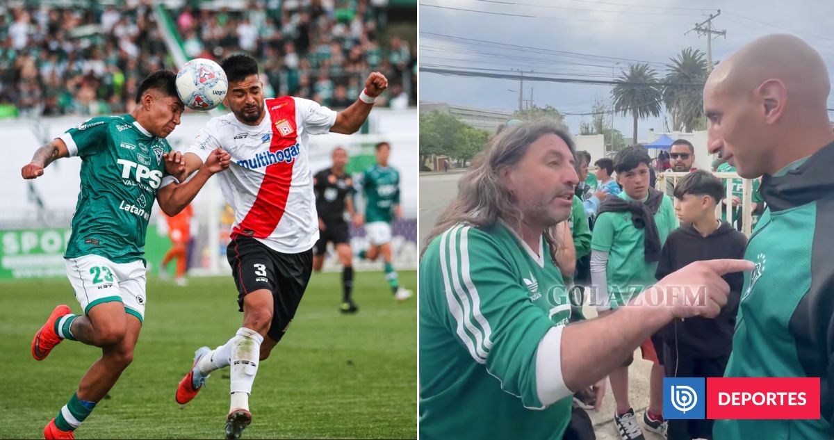 Hinchas de S. Wanderers pierden la paciencia: encaran a jugador y piden la salida del DT Palladino