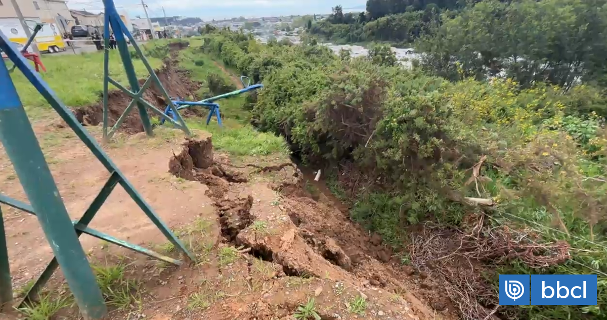 Al menos 100 viviendas peligran por grieta de 500 metros en Arauco: anunciaron subsidios para evacuar