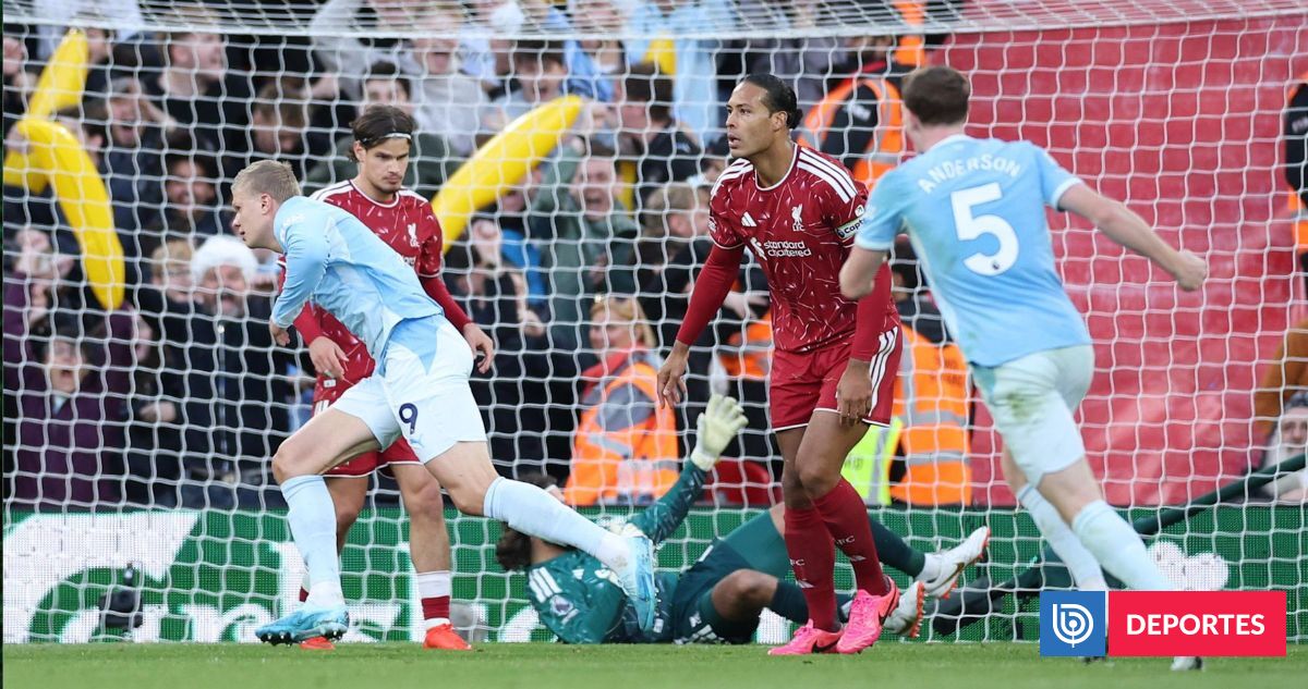 Haaland abrió el camino: el City silenció Anfield con goleada al Liverpool y no flaquea en la Premier