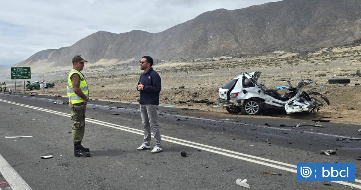 Fatal accidente vehicular en Ruta 5 Norte deja un fallecido y obliga a corte de tránsito