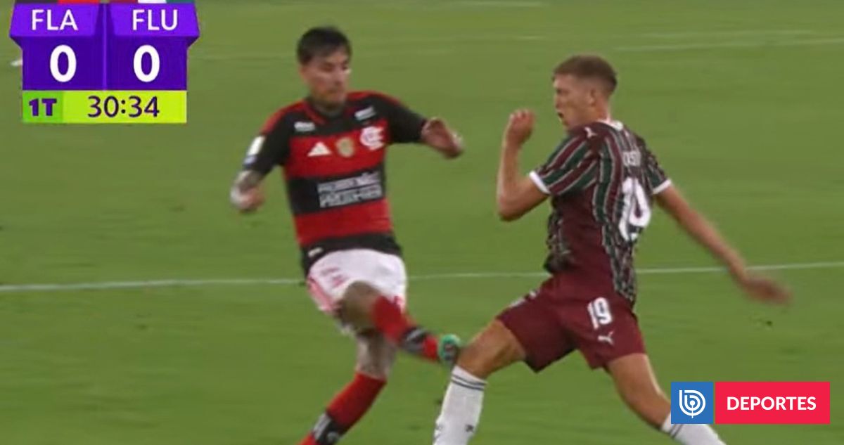 "¿Tiene licencia para matar?": hinchas de Fluminense destrozan a Erick Pulgar por 'patadón' en clásico