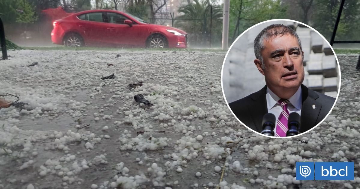 Desbordes reporta colapso de varias techumbres en Santiago por acumulación de granizos