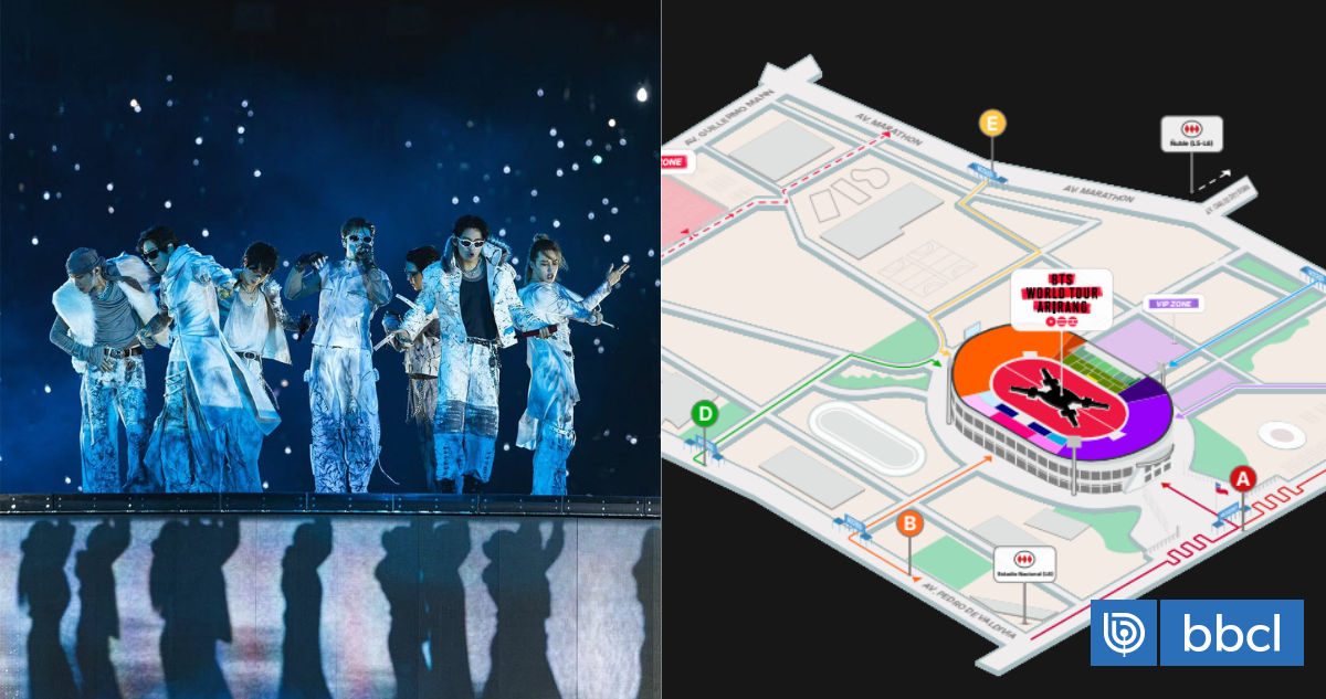 Llegó el día: todo lo que debes saber de los conciertos de BTS en Chile sobre horarios, accesos y más