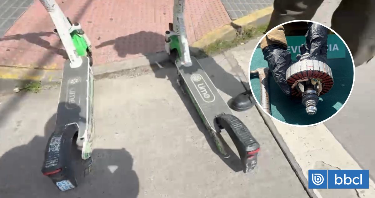 Detienen a "El Chispa" en San Joaquín: robaba motores de scooters para venderlos y comprar droga