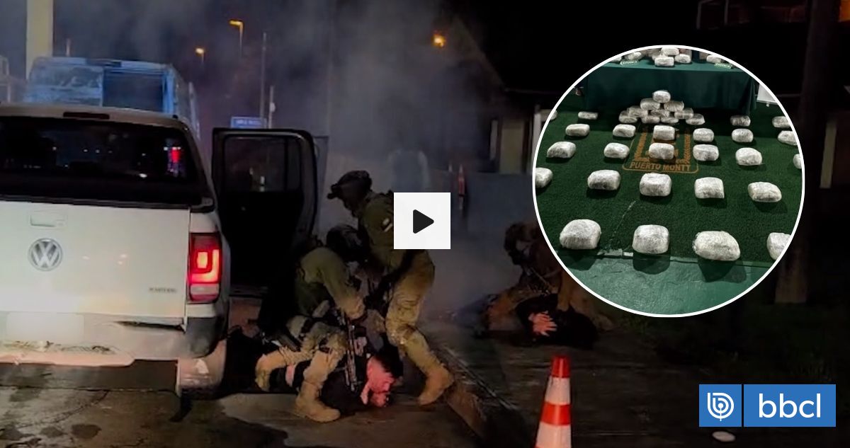 VIDEO | Cae banda narco que trasladaba más de 60 kilos de marihuana desde Santiago a Chiloé