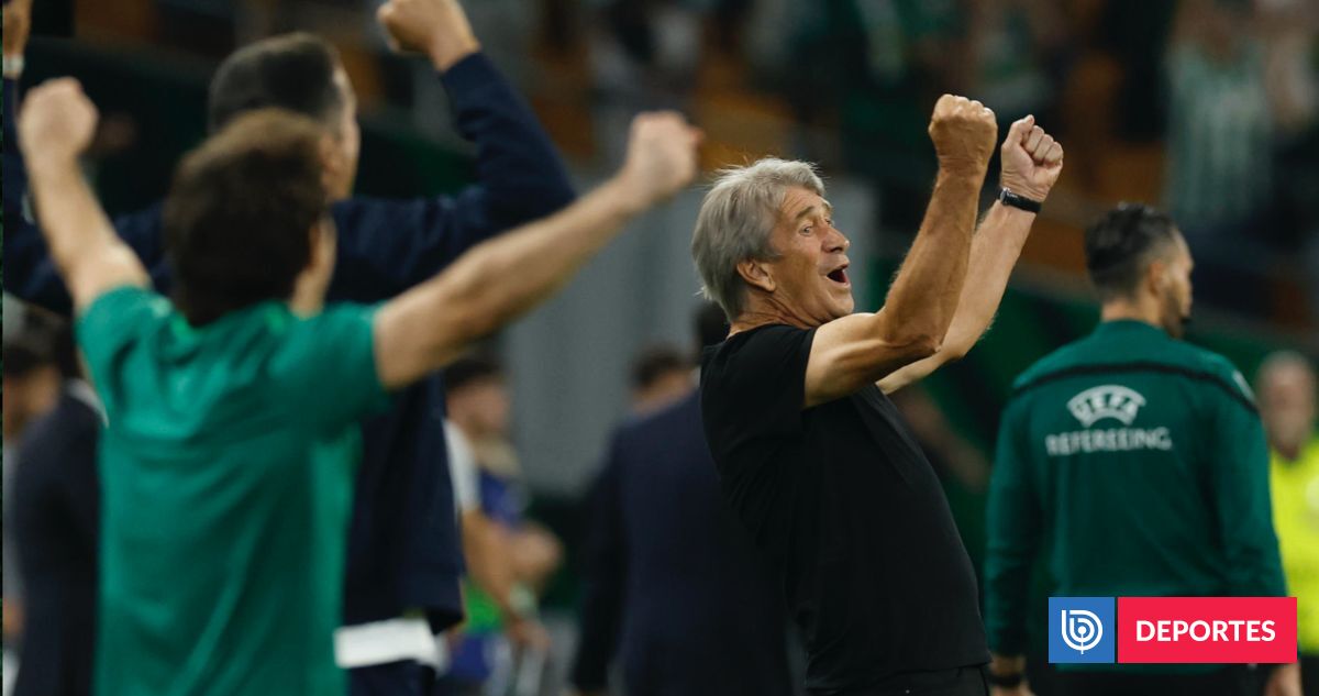 Pellegrini se llena de elogios tras épica remontada del Betis en Champions: "Mano de entrenador"