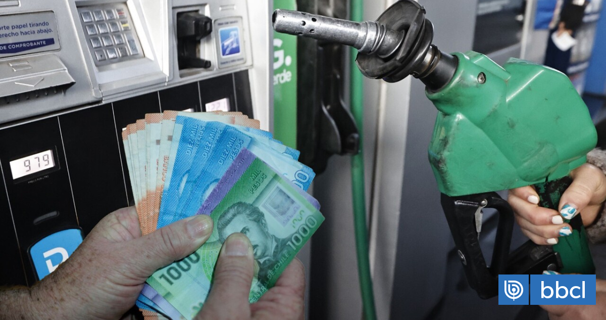 Nuevo "bencinazo" a la vista: proyectan alza de $41 en gasolinas y $90 en diésel para el 22 de octubre