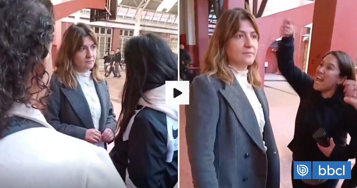 VIDEO | "Es tu culpa": apoderados encaran a rectora del Barros Borgoño por intervención de Carabineros