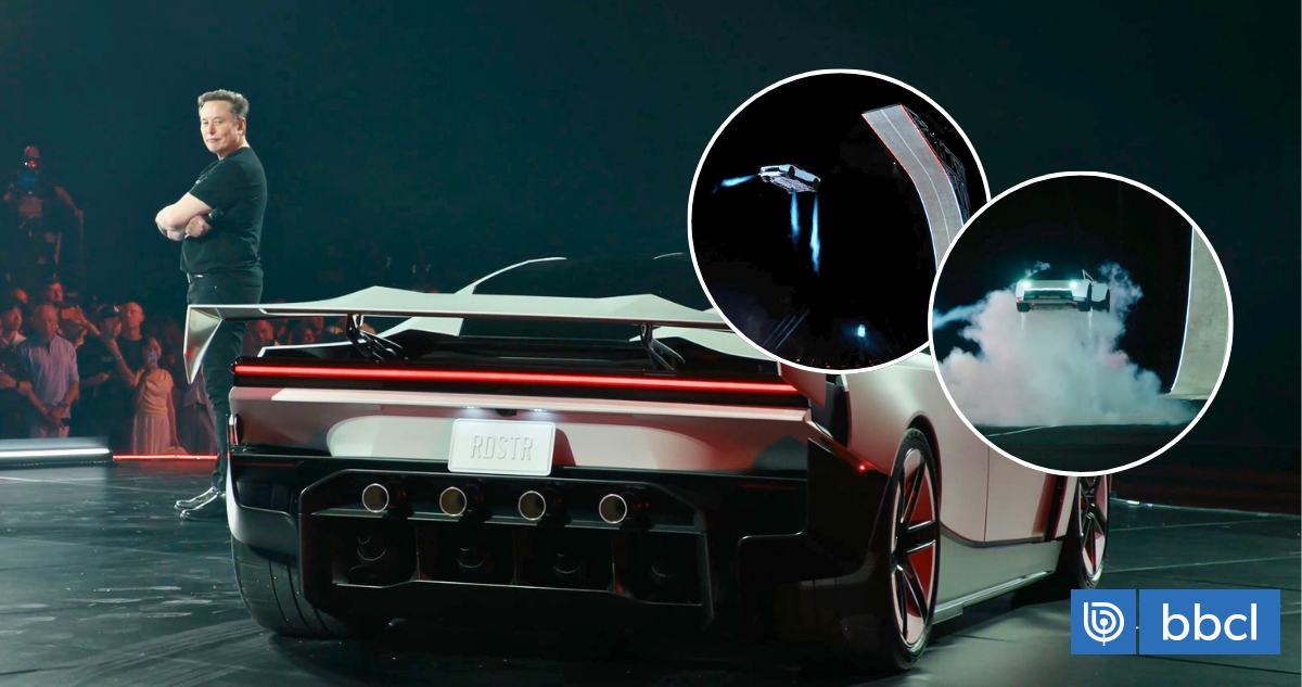 VIDEO | Elon Musk presenta al mundo un vehículo Tesla capaz de "volar" por breves segundos