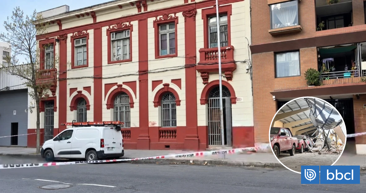 Alcalde Desbordes asegura que granizos habrían provocado colapso de casona en Santiago