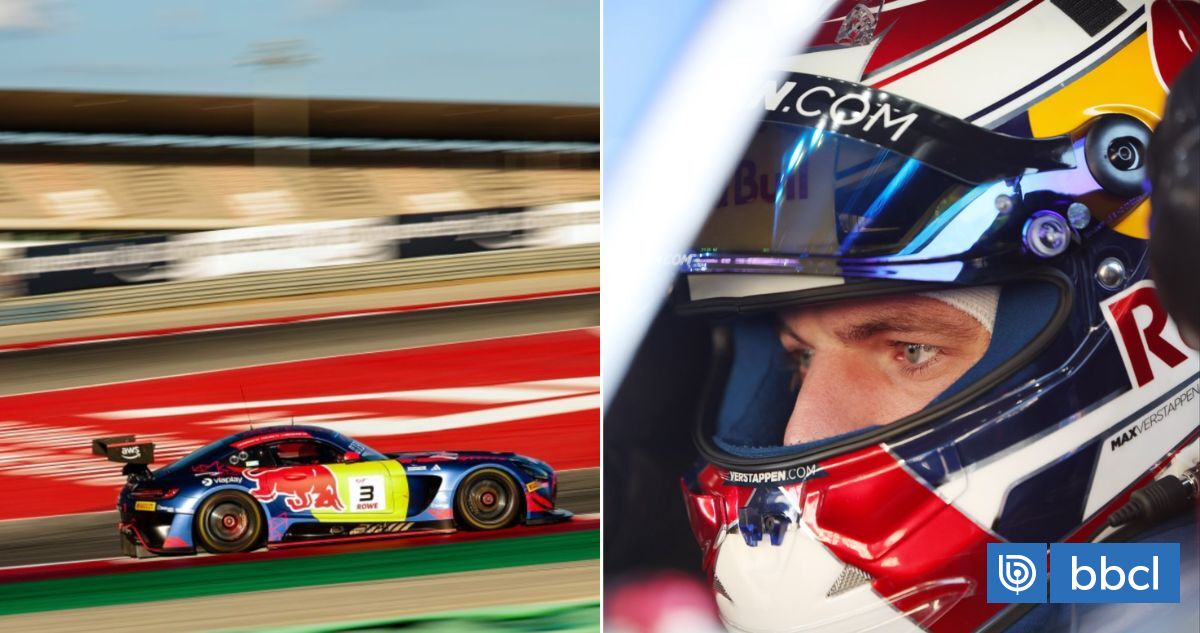 Max Verstappen tuvo accidentado estreno en GT: hizo trompear a rival y cámara captó su reacción